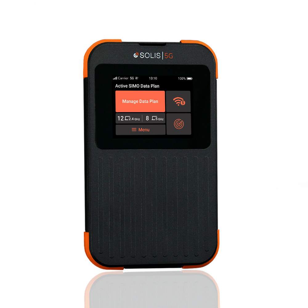SIMO Launches New Solis 5G Mobile Hotspot for North America