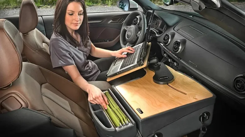 5 Accessories To Turn Your Car Into The Ultimate Mobile Office (SlashGear)