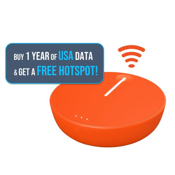 soliswifi Bundle 1 year of USA Data plus a FREE Hotspot