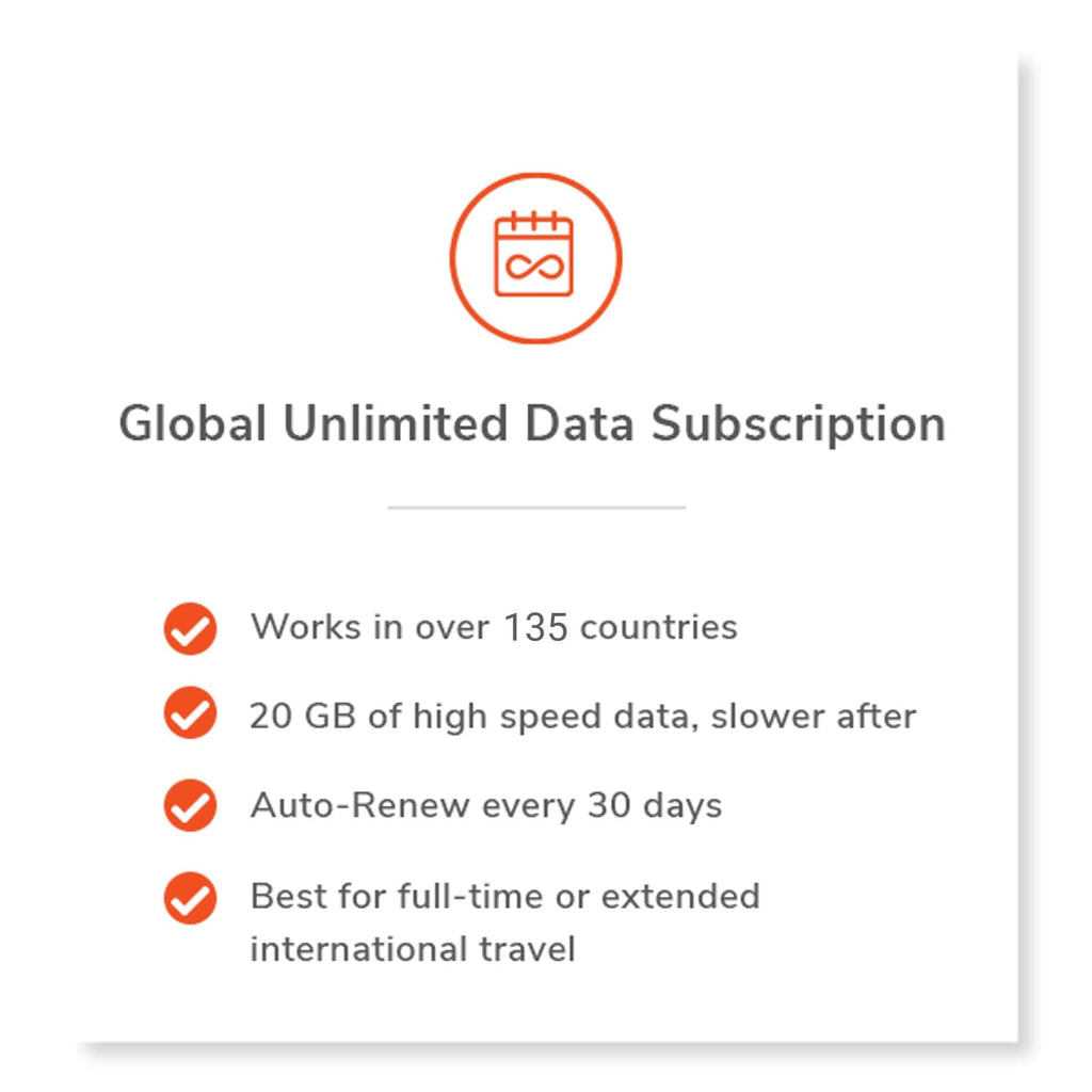 soliswifi data services Global Unlimited Subscription: 4 months