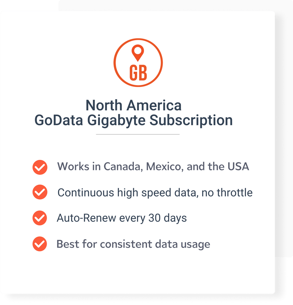 soliswifi data services North America GoData 10GB Subscription: 12 Months