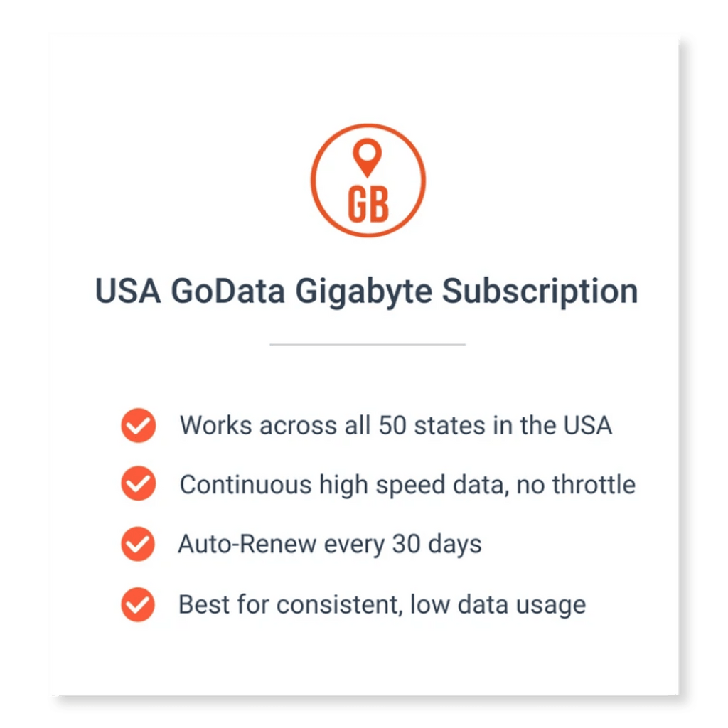 soliswifi data services USA GoData 5GB Subscription: 12 Months