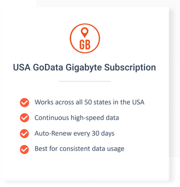 soliswifi data services USA GoData Gigabyte Subscription: 1 Month